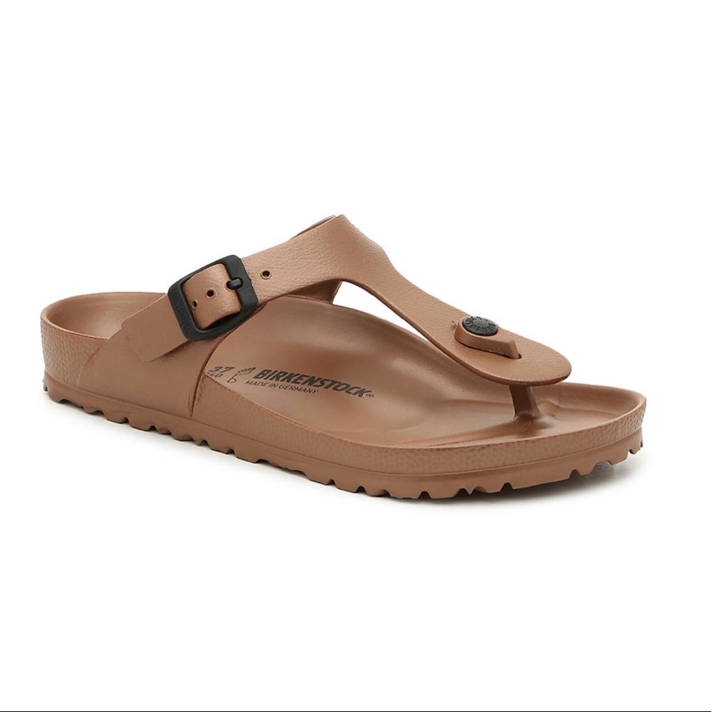 COPPER METALLIC BIRKENSTOCK SANDAL